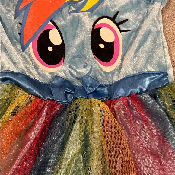 🎉GREAT condition “My Little Pony” Rainbow Costume - Blue, Red, Yellow - Picture 6 of 7